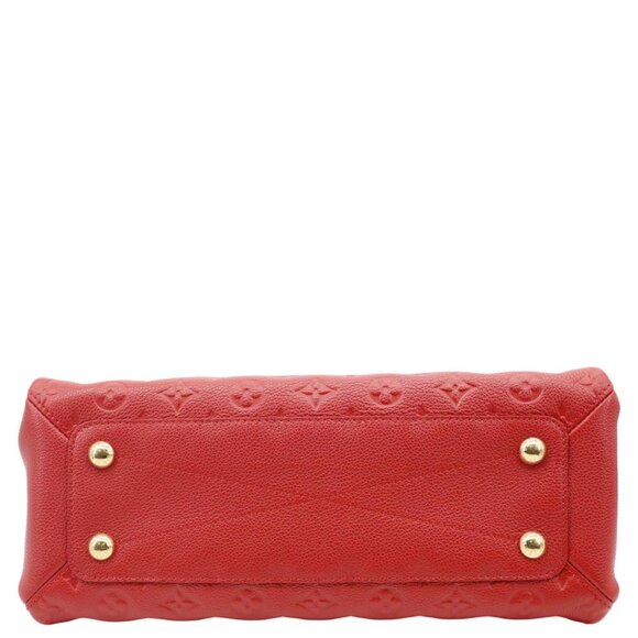 Louis Vuitton  Vosges MM Empreinte Leather Shoulder Bag Red - Picture 5 of 14